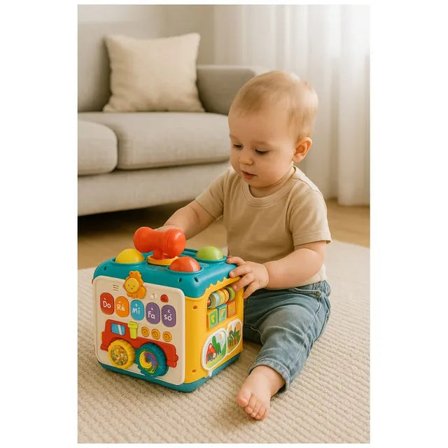 Cube d’Activités Éducatif 6-en-1 – HUANGER