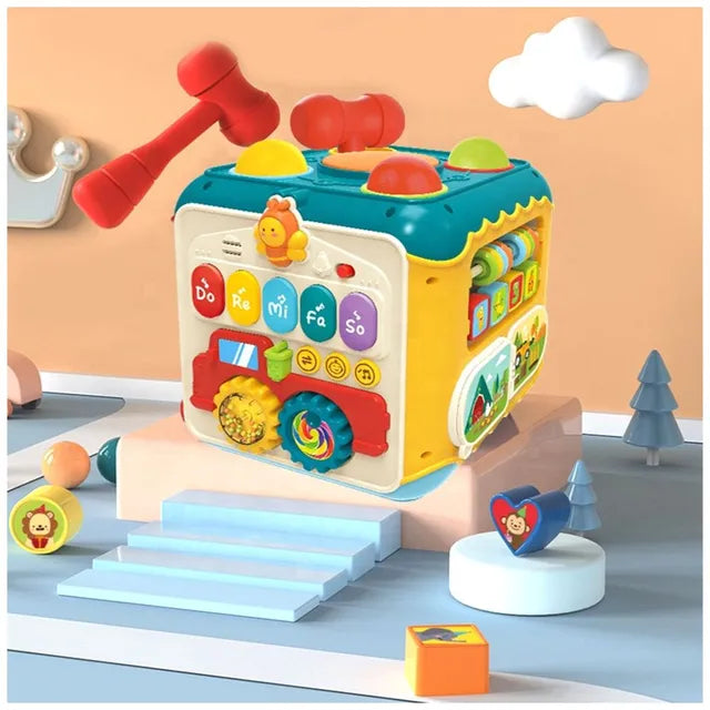 Cube d’Activités Éducatif 6-en-1 – HUANGER