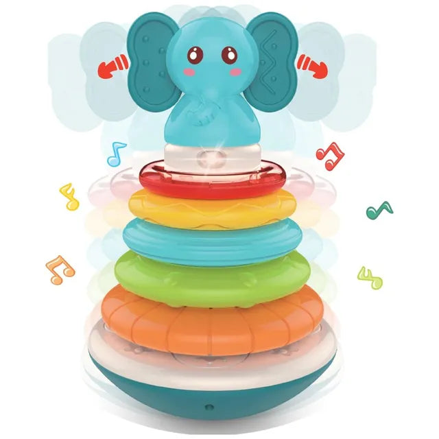 pyramide d’anneaux Eléphant -HUANGER