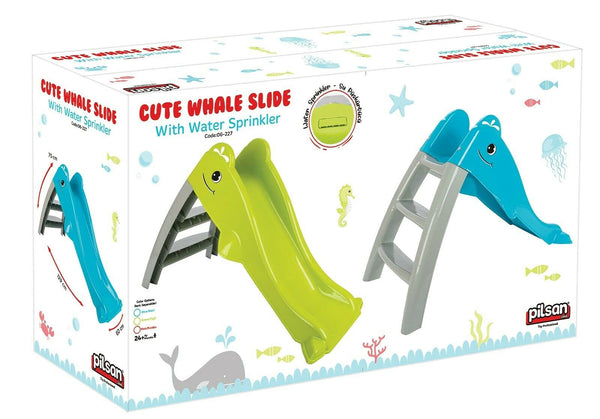 🐳 Toboggan Enfant Baleine – Pliable Intérieur &amp; Extérieur-PILSAN