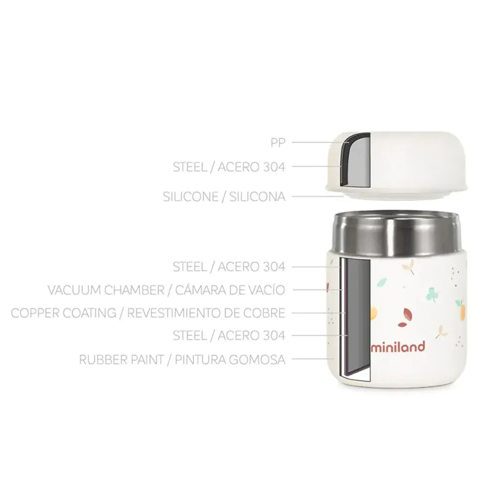 Mini Thermos Solide Valencia – 280 ml – Miniland