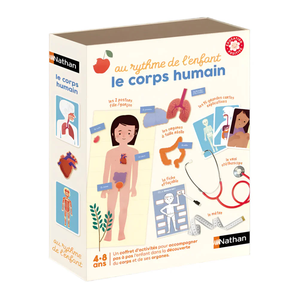 Coffret éducatif Corps Humain - 4A+ -Nathan
