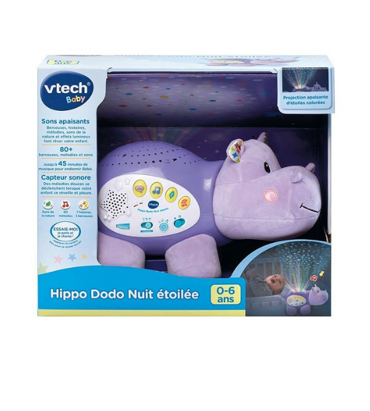 Veilleuse Hippo Dodo – Nuit Étoilée-VETCH