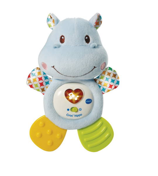 Croc’Hippo Bleu – Peluche Interactive VTech Baby