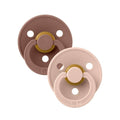 Sucette BIBS colour Round Woodchuck/Blush(0-6mois)-BIBS