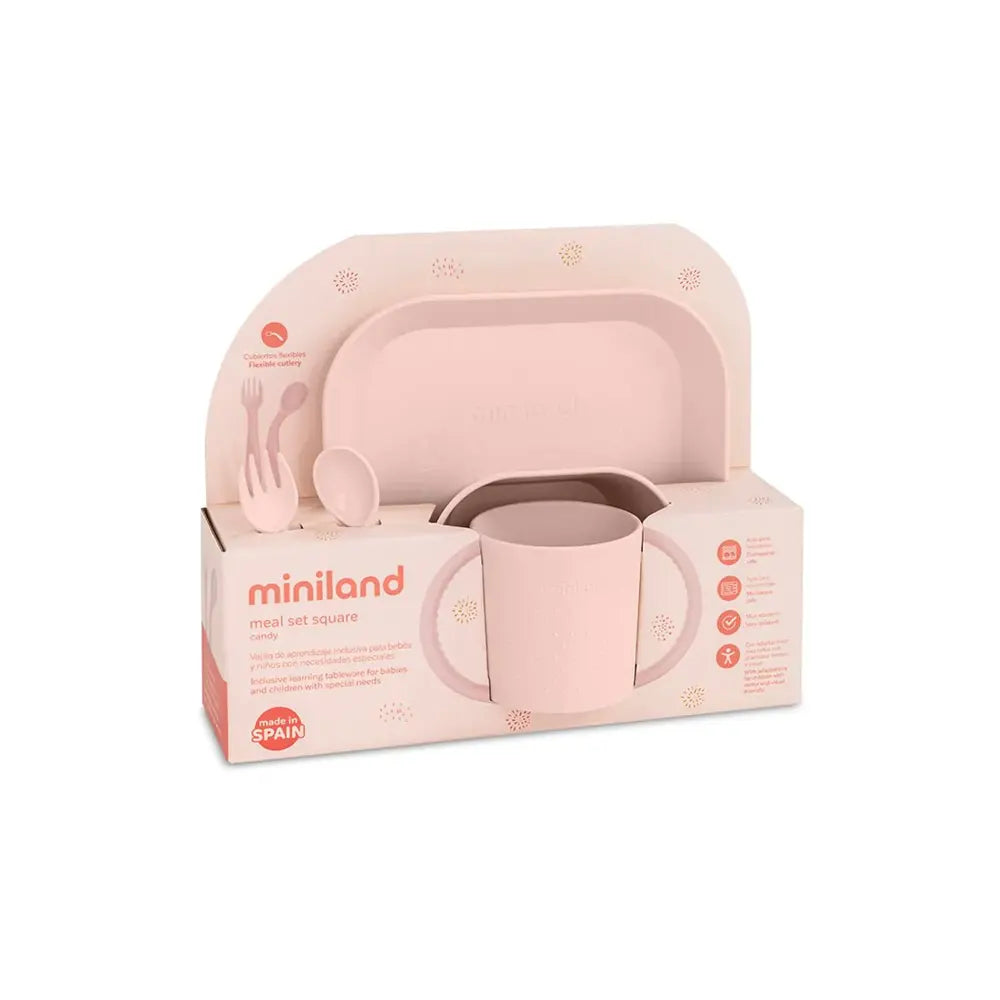 Set de Repas Carré Candy +6M – Miniland