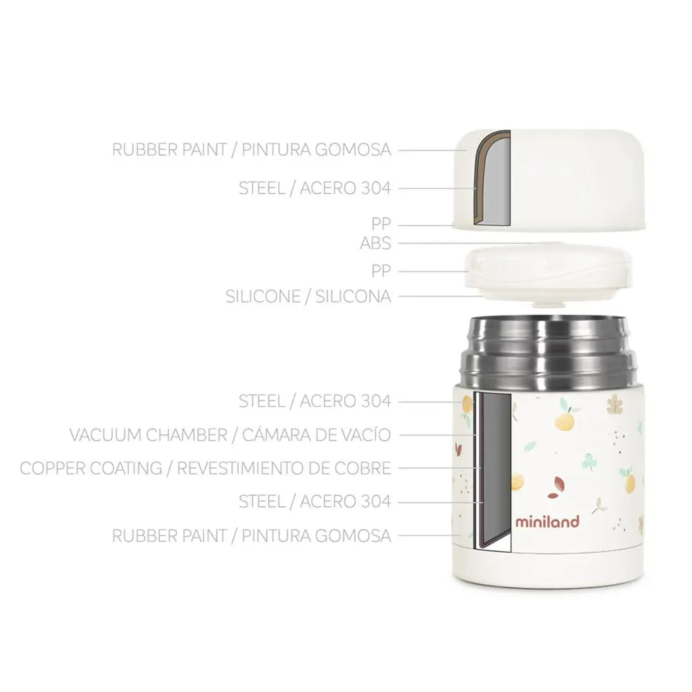 Valencia Solid Thermos – 600 ml – Miniland