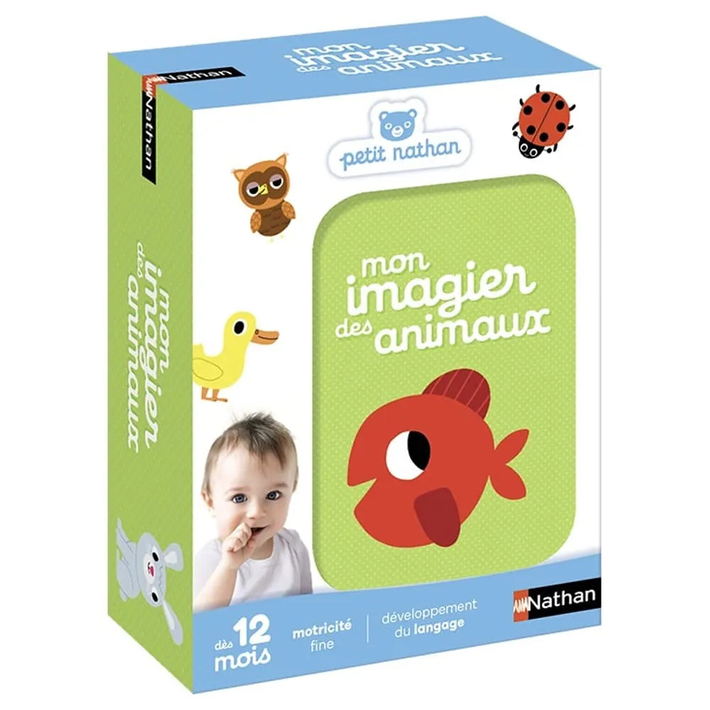 Mon Imagier des Animaux – 12 M+-Nathan