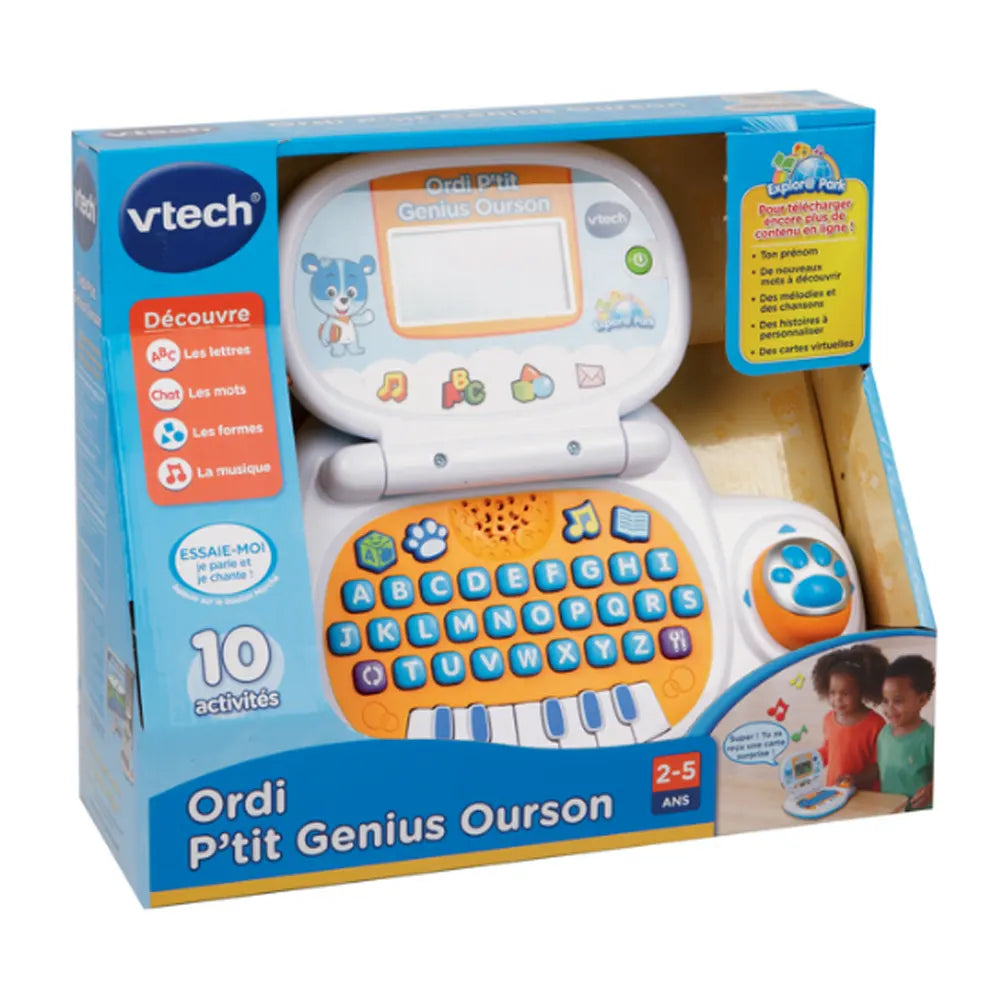 ORDI P'TIT GENIUS OURSON BLEU-VTECH