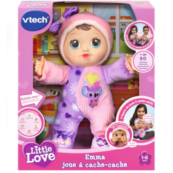 Poupée Interactive Emma – Cache-Cache Éducatif -VTech