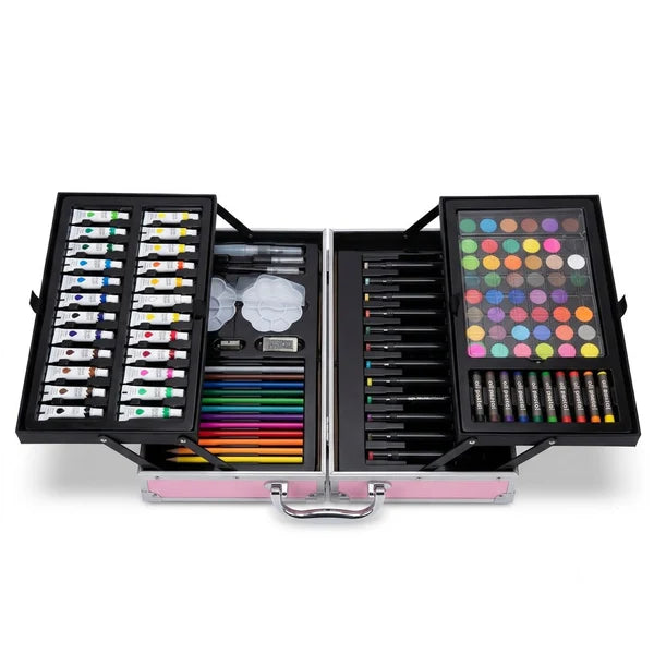 Mallette de Dessin et Peinture LABUBU – 114 Pièces