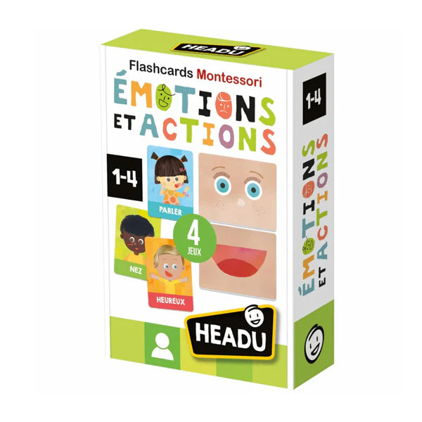 JEU DE CARTES EMOTIONS - HEADU