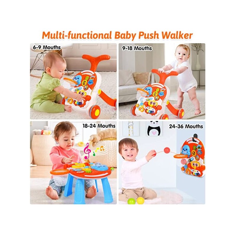 Trotteur bébé 4-en-1 HUANGER