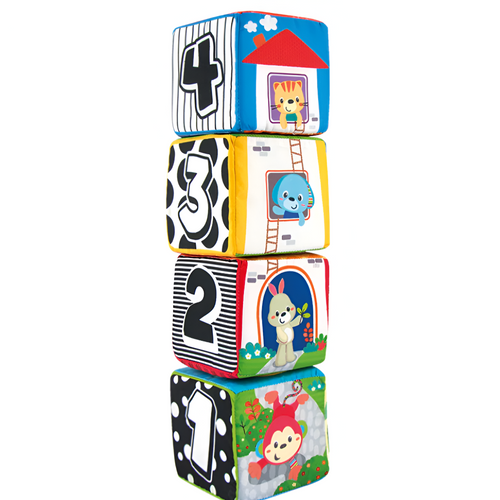 BLOCS SOUPLES AUX GRAPHISMES COLORES - WINFUN