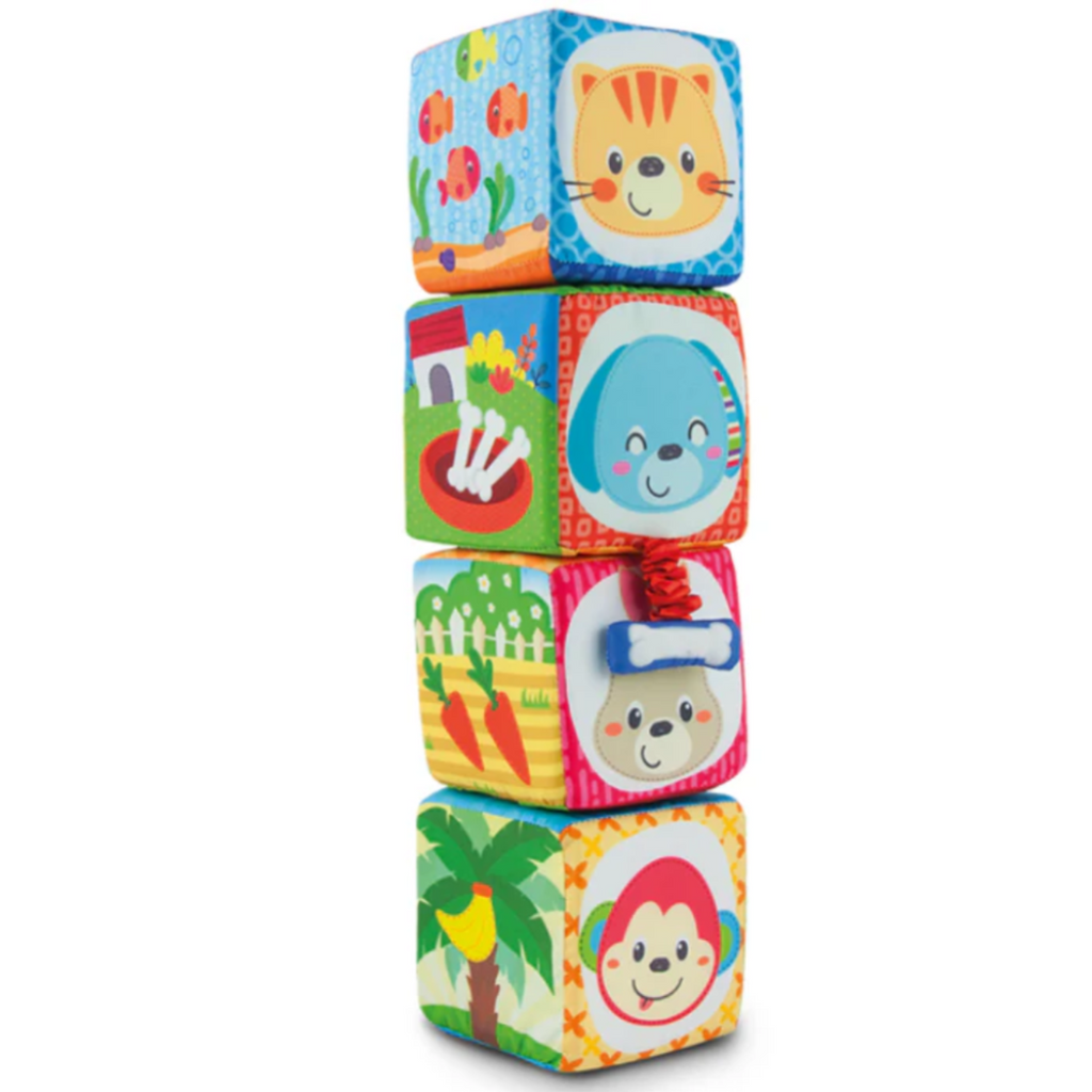 BLOCS SOUPLES AUX GRAPHISMES COLORES - WINFUN