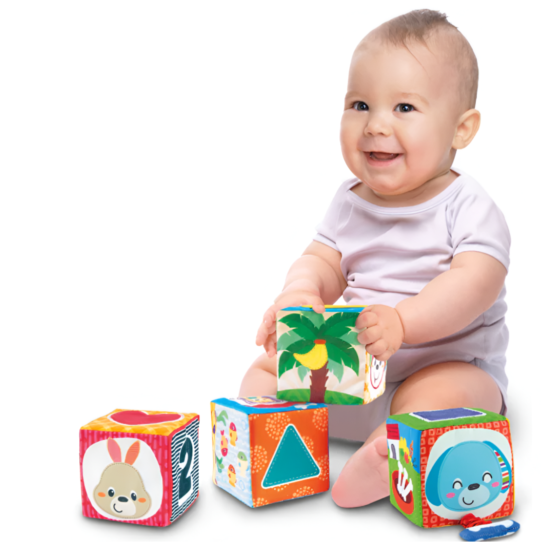 BLOCS SOUPLES AUX GRAPHISMES COLORES - WINFUN