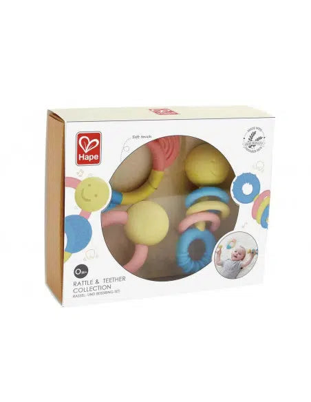 Set de 3 hochets & anneaux de dentition-HAPE