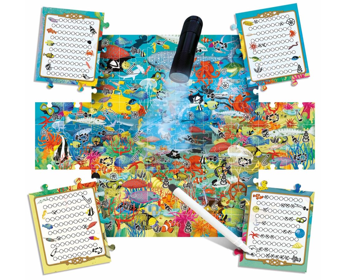 Puzzle d'Exploration de la Mer – HEADU