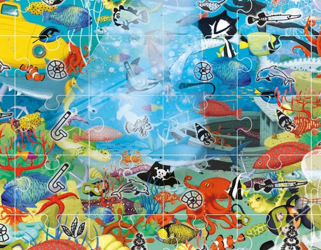 Puzzle d'Exploration de la Mer – HEADU