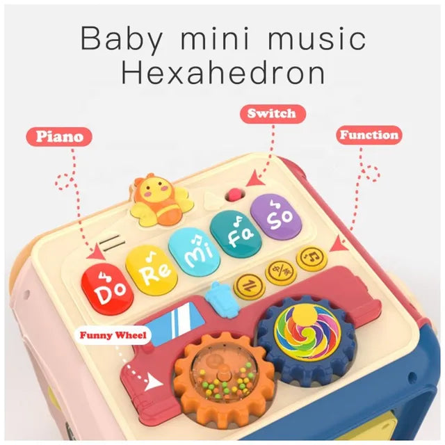 Cube d’Activités Éducatif 6-en-1 – HUANGER