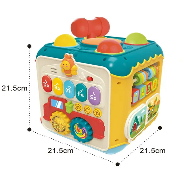 Cube d’Activités Éducatif 6-en-1 – HUANGER