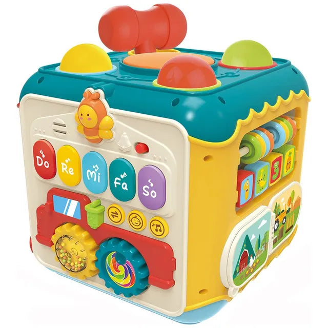 Cube d’Activités Éducatif 6-en-1 – HUANGER