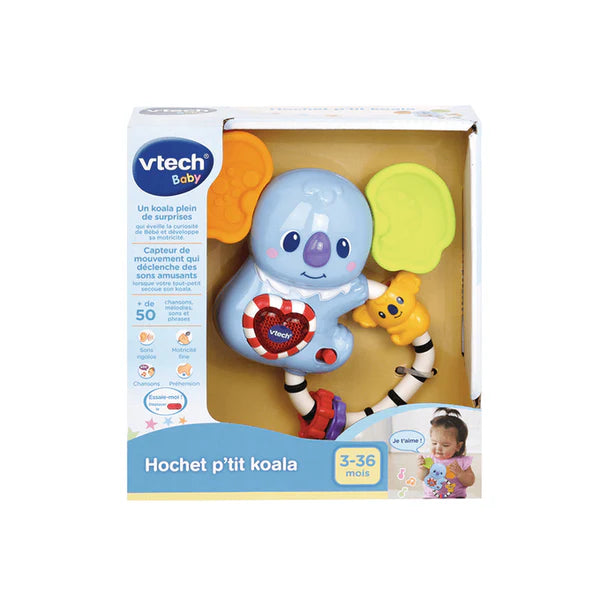 🔔 Hochet Interactif Bébé avec Sons &amp; Lumières – Dès 3 mois-VTECH