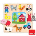 Goula Puzzle Silhouettes Ferme -GOULA 2A+
