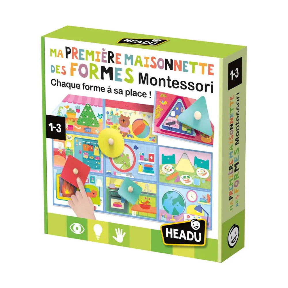 Ma Première Maison des Formes Éducative (1-3 Ans)- HEADU