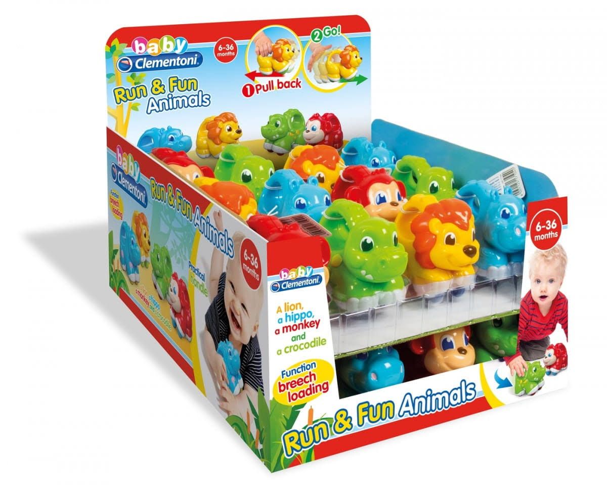 Animaux roulants à friction – Clementoni