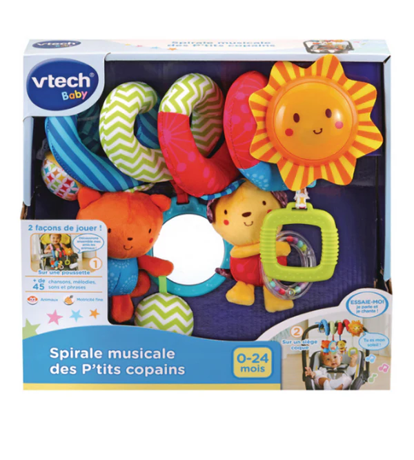 🌞🎶 Compagnon de Voyage Interactif pour Bébé – Dès la naissance-VTECH-SKU