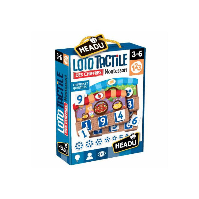 LOTO TACTIL123 Montessori - HEADU