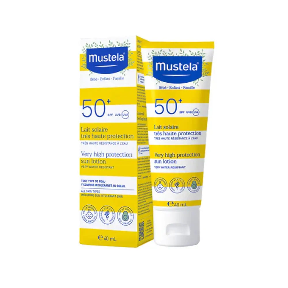 MUSTELA- LAIT SOLAIRE SPF50 40ML
