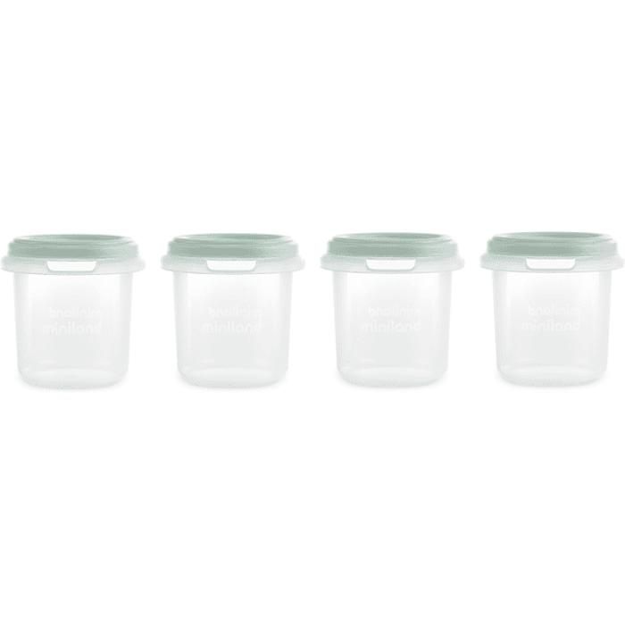 SET 4 POT DE CONSERVATION MINT 200ML - MINILAND