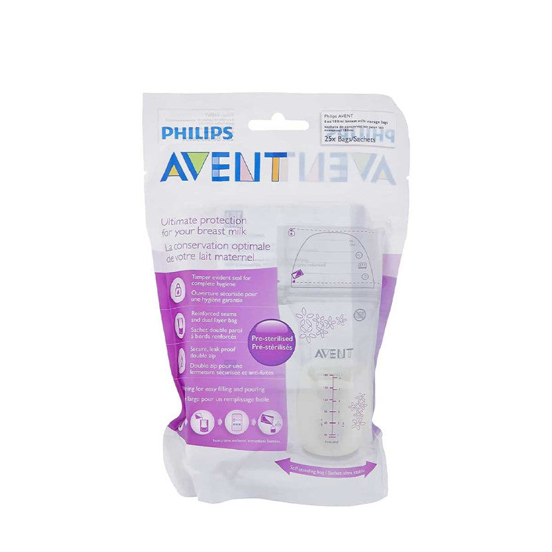 Sac de conservation du lait maternel 25 pièces – Philips Avent