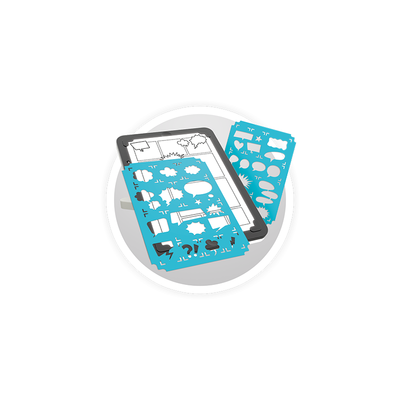 Tablette à dessin BD Manga 3 en 1 - BUKI