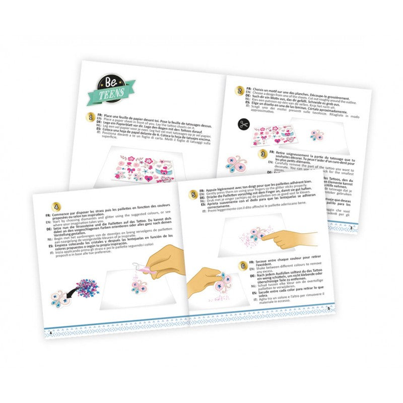 Tatouages pailletés - BUKI