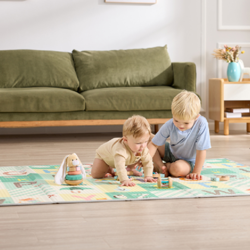 Tapis de jeu pliable alphabet-HAPE