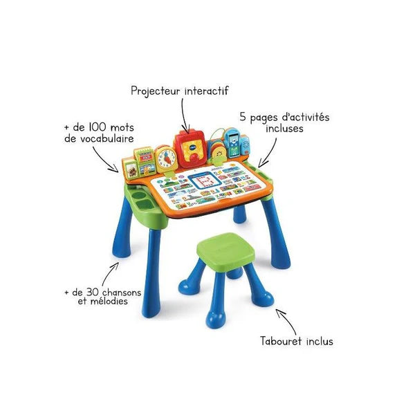 🧒💻 Bureau Évolutif Interactif – VTech – 5 en 1 – Dès 3 ans-VTECH-SKU