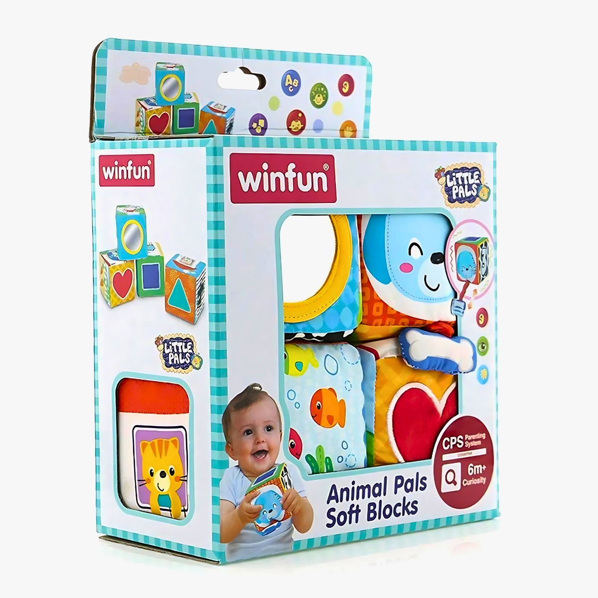 BLOCS SOUPLES AUX GRAPHISMES COLORES - WINFUN
