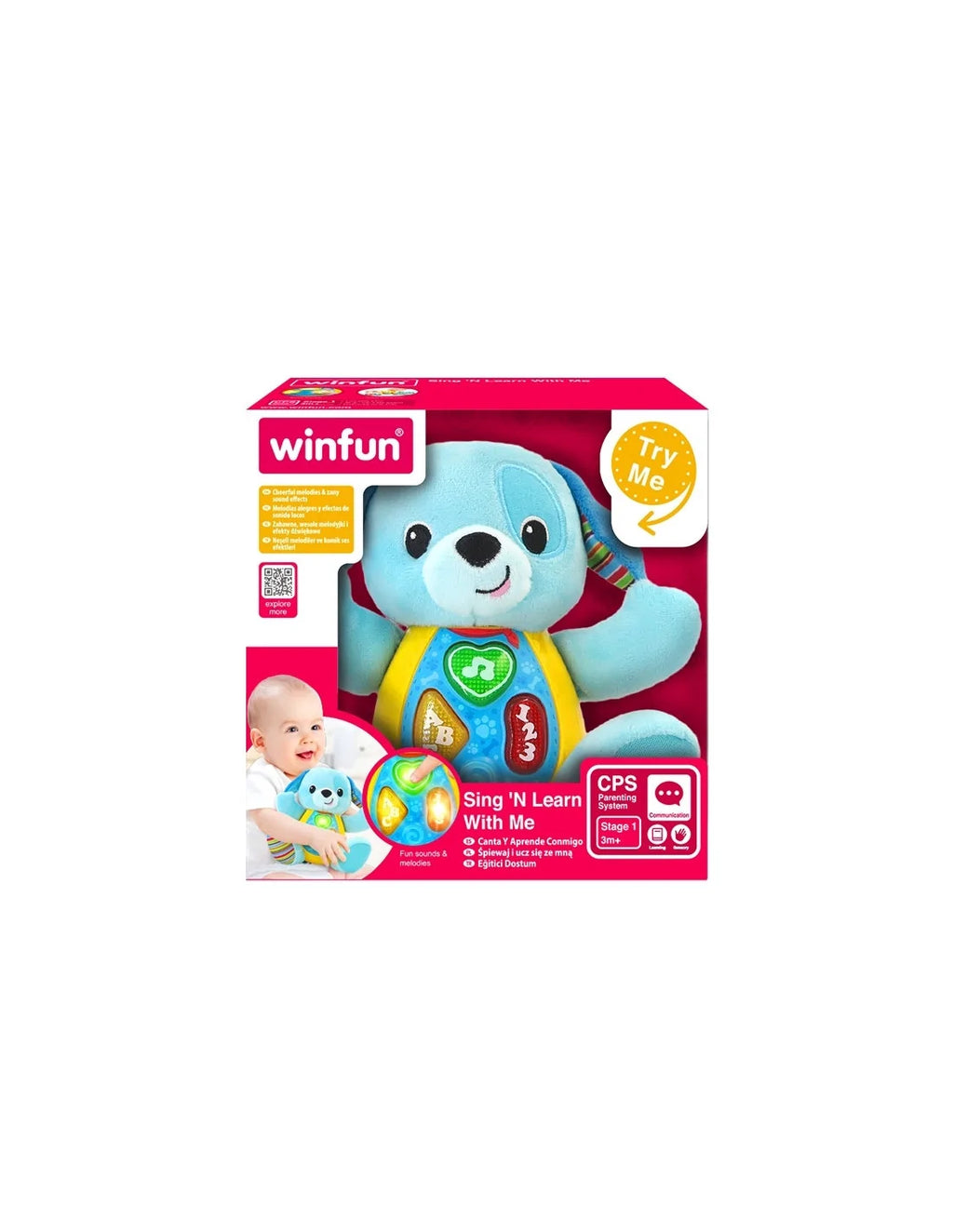 Hochet Ours 0mois+ -Winfun