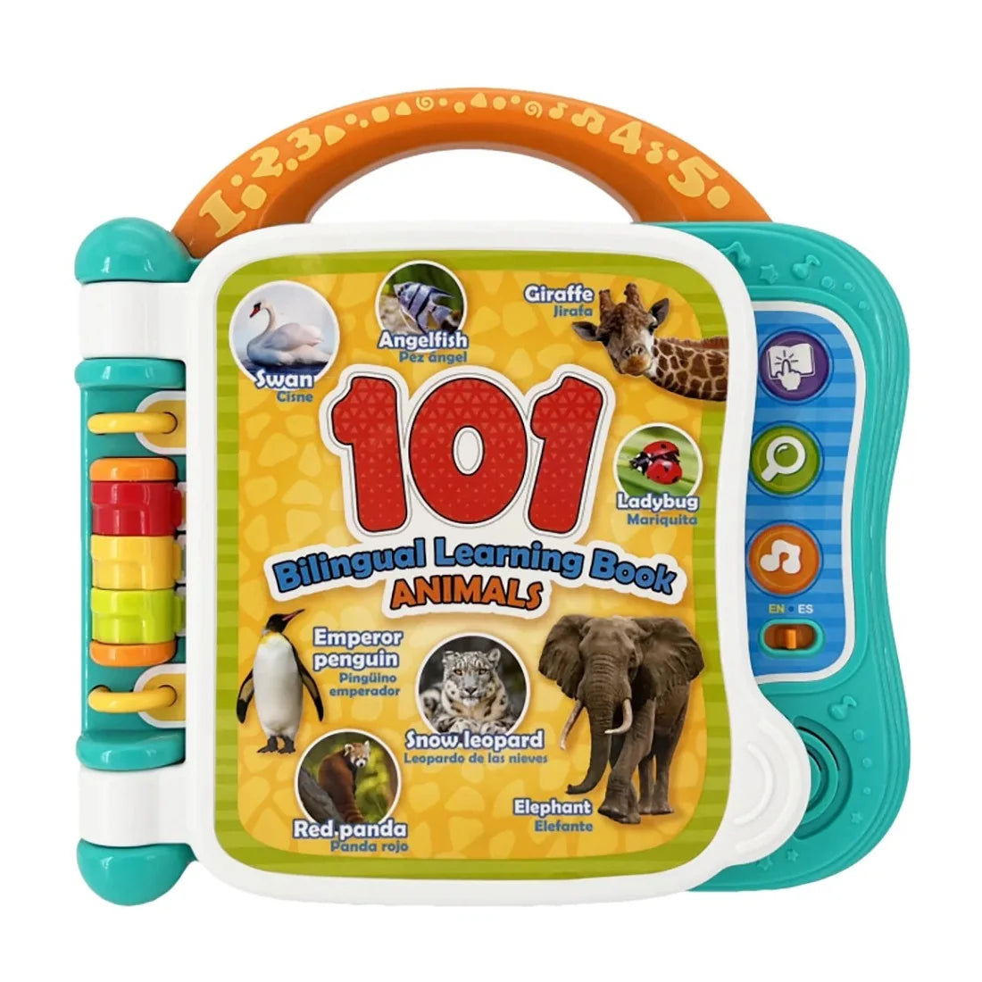 Livre d'apprentissage bilingue "101 Animaux" 18m+ -WINFUN