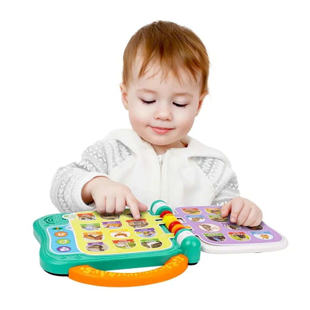 Livre d'apprentissage bilingue "101 Animaux" 18m+ -WINFUN