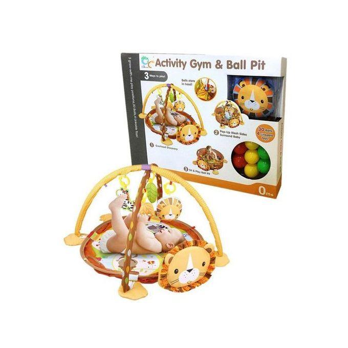 Tapis d’eveil 3en1 – Lion + 30 balles