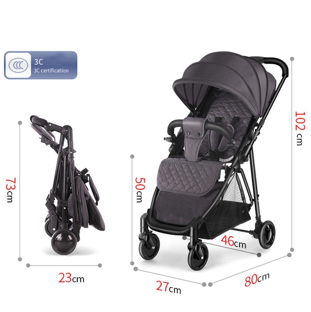 Poussette Valise Réversible - LEGENDARY BABY