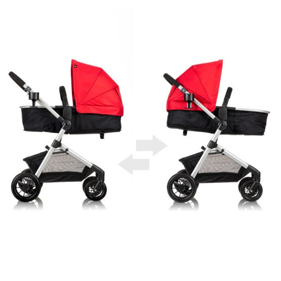 Poussette Pivot Rouge – Evenflo