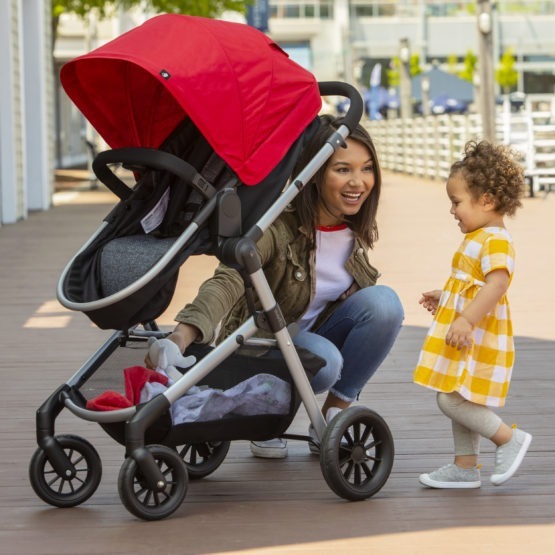 Poussette Pivot Rouge – Evenflo