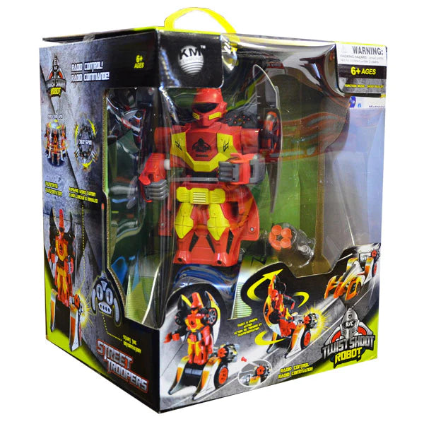 robot transformer Twist shoot