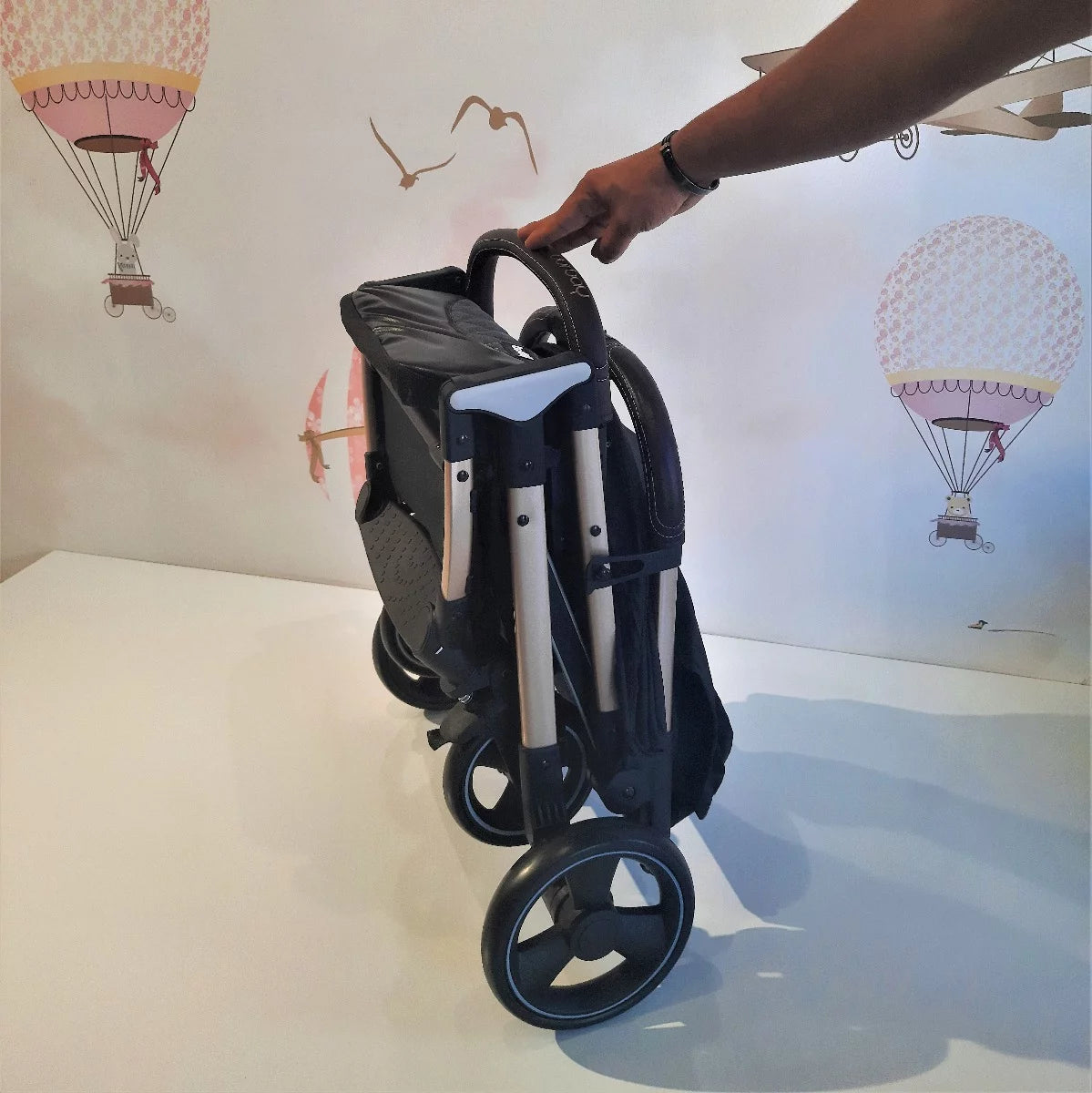 Poussette Valise Gold -Burbay