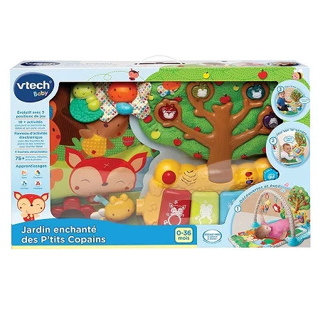 Tapis d’éveil jardin enchanté des p’tits copains-VTECH